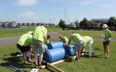 Vlotbouwen - Outdooractiviteiten in Friesland - Ottenhome Heeg Events