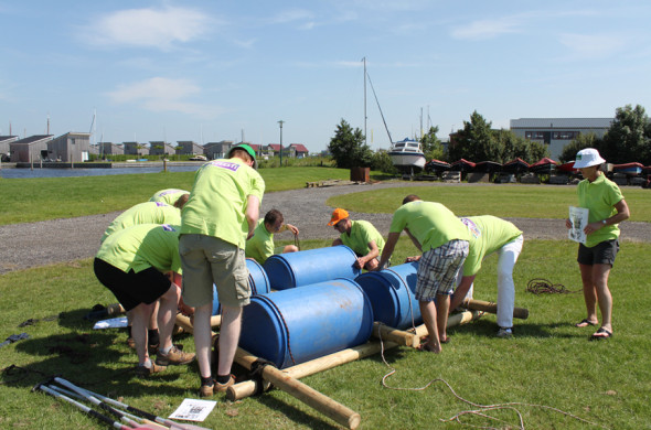 Vlotbouwen - Outdooractiviteiten in Friesland - Ottenhome Heeg Events 1